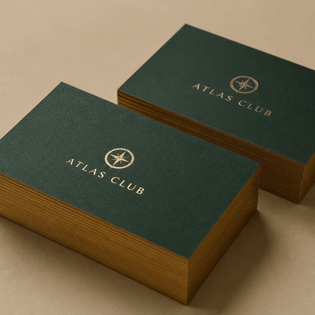 32pt Painted Edge Business Cards — Hero