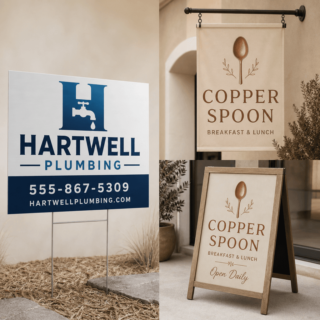 Signs, Banners & Posters