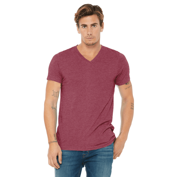 Bella + Canvas Unisex Triblend V-Neck T-Shirt | 3415C