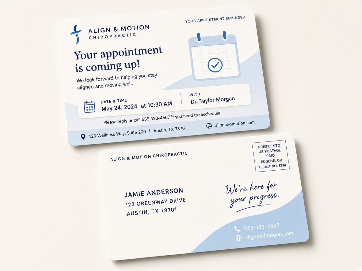 250 Appointment Postcards