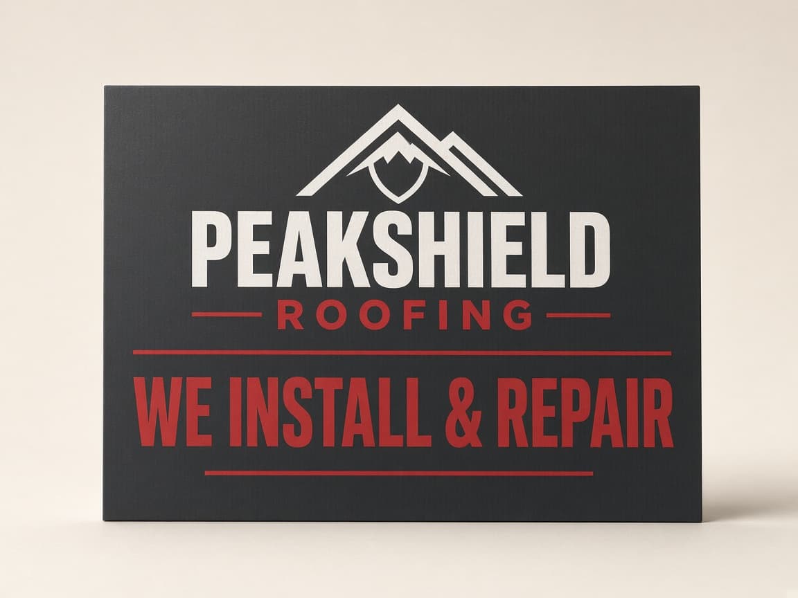 2 Yard Signs (6mm Coroplast)